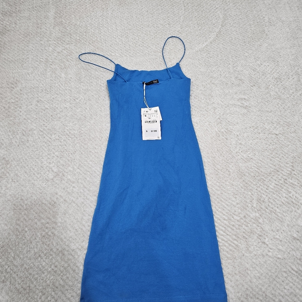 New Blue Zara dress size small